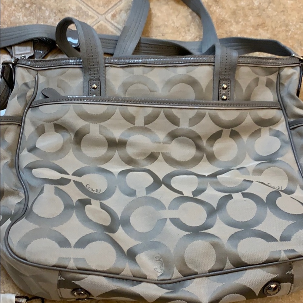 Coach diaper bag